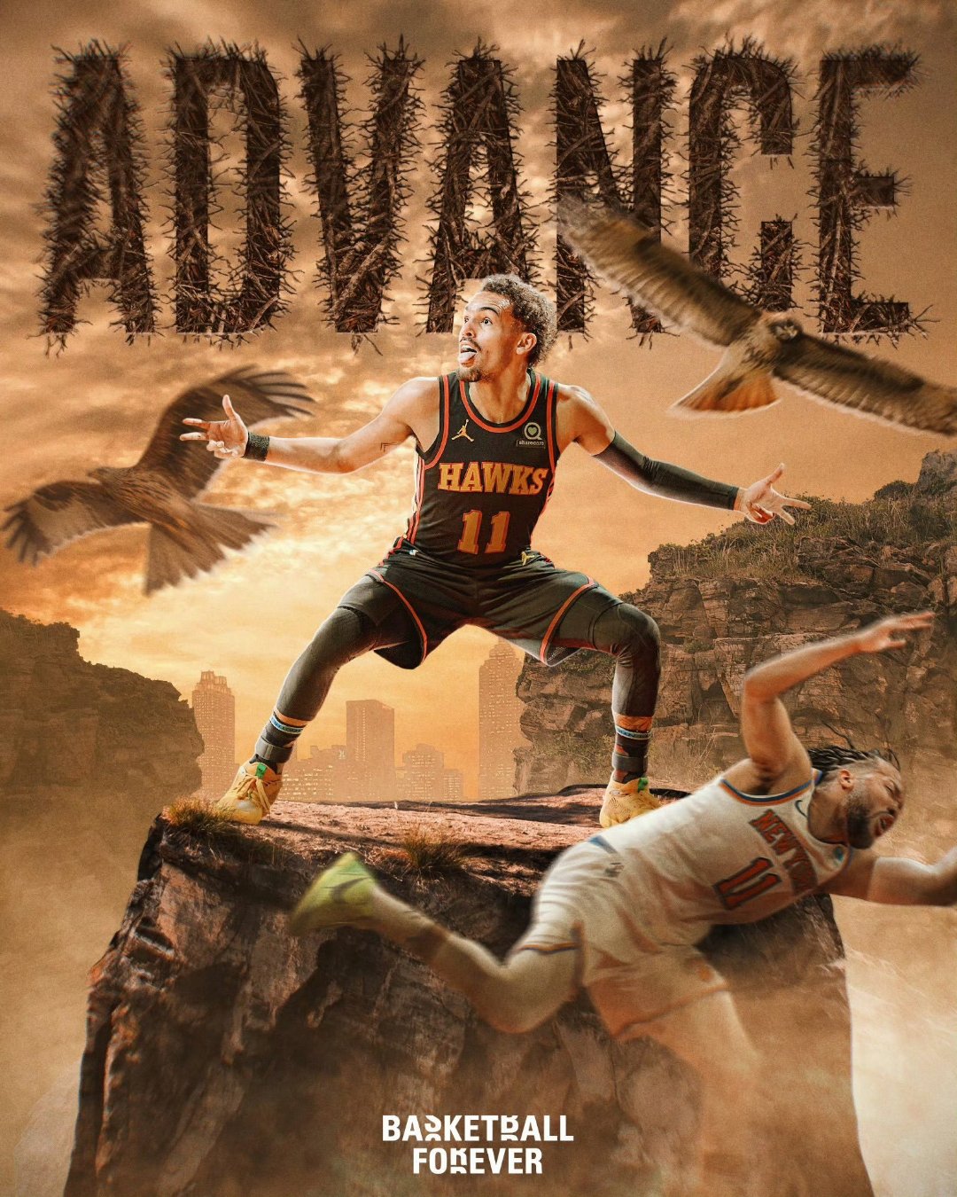 老鹰客场力克尼克斯，杜兰特表现抢眼